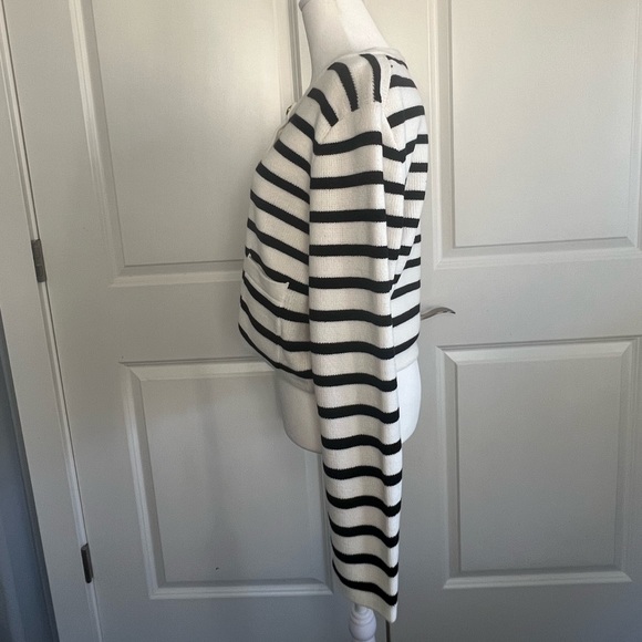 Jessica Simpson Nautical Striped Cardigan Sz L NWT - Picture 4 of 9